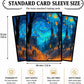 MTG Card Sleeves Matte -100 PCS Trading Card Game, Size 2.6 x 3.6 inches, Suitable for All TCG Card Games Protective (Starlit Path)