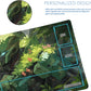 GCG Playmats with Zones - 24"x14" Unofficial GCG Card Game Mat New Player Gundam Playmat  Compatible TCG Player Include Storage Bag (GAODA (15)-Zone)
