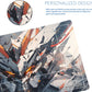 GCG Playmats with Zones - 24"x14" Unofficial GCG Card Game Mat New Player Gundam Playmat  Compatible TCG Player Include Storage Bag (GAODA (7)-Zone)
