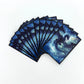 100 PCS TCG/MTG Card Sleeves, Matte Back Anti-Slip & Easy Shuffling Applicable to OCG CCG DTCG PTCG, 2.6 x 3.6 in Standard Size Cards (Galaxy Dragon)