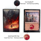 100 PCS TCG/MTG Card Sleeves, Matte Back Anti-Slip & Easy Shuffling Applicable to OCG CCG DTCG PTCG, 2.6 x 3.6 in Standard Size Cards (Dragon Roar)