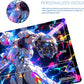 GCG Playmats with Zones - 24"x14" Unofficial GCG Card Game Mat New Player Gundam Playmat  Compatible TCG Player Include Storage Bag (GAODA (4)-Zone)