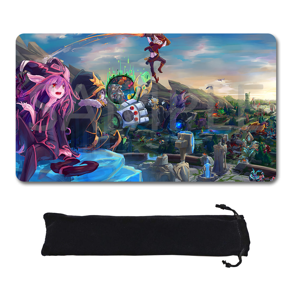 League Of Legends Riftbound Playmat 24x14 in + Free Storage Bag - 588499