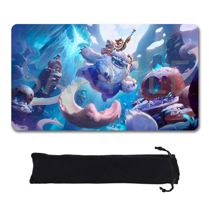 Illaoi - League Of Legends Riftbound Playmat 24x14 in + Free Storage Bag