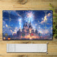 Disney Castle Lorcana Playmat- DIS10 -  Size 23.6X13.7in Play mats Compatible for TCG RPG CCG Mouse Pad Desk Mats