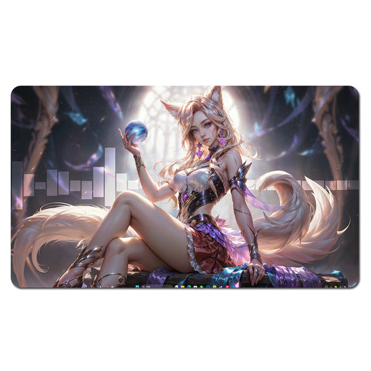 Riftbound‌‌ Playmat - The Legend's Arena - Official Style League of Legends Runeterra Playmat Stitched Edge - LOL (3)