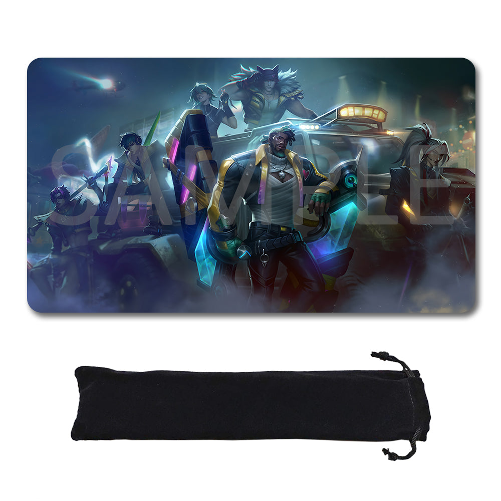 K'Sante - League Of Legends Riftbound Playmat 24x14 in + Free Storage Bag