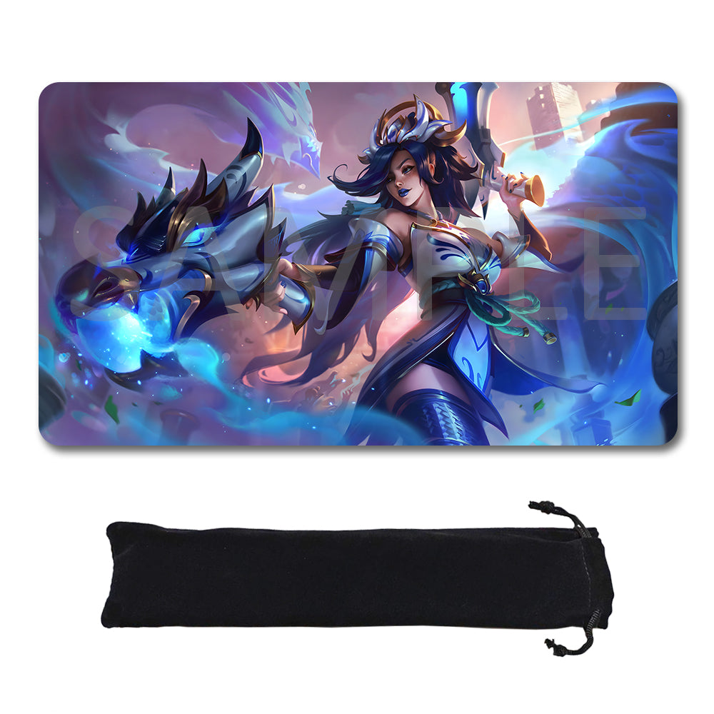 Miss Fortune - League Of Legends Riftbound Playmat 24x14 in + Free Storage Bag
