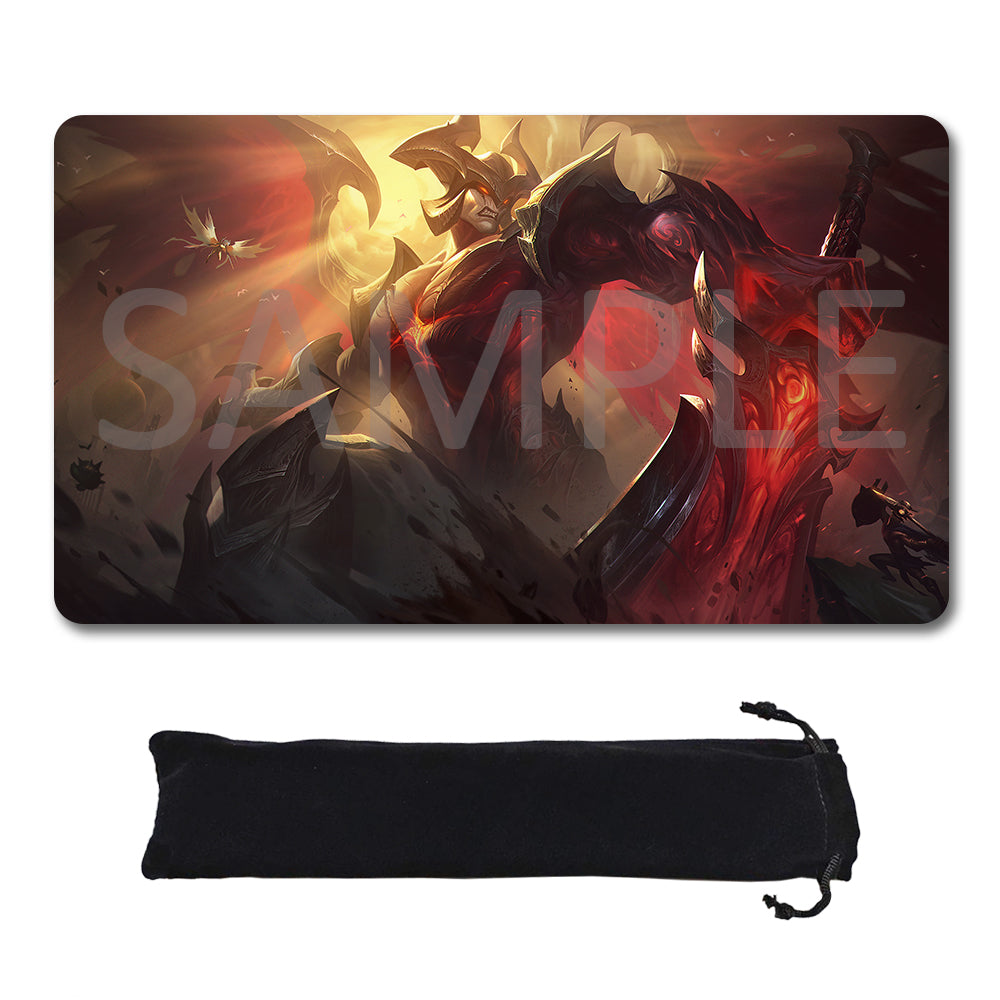 Asmund - League Of Legends Riftbound Playmat 24x14 in + Free Storage Bag