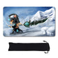 Tryndamere - League Of Legends Riftbound Playmat 24x14 in + Free Storage Bag