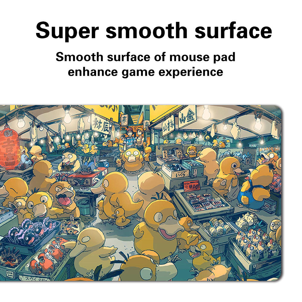 702973 - Board Game Pokemon Psyduck Playmat Stitched Edge Games Mousepad Play Mat of TCG