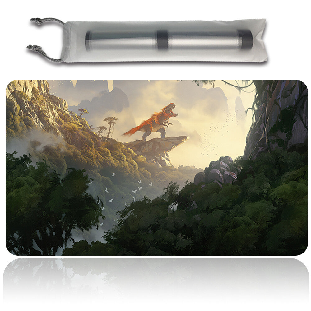 Rootbound Crag - Magic The Gathering MTG Playmat TCG CCG MTG Playmat Stitched Edge