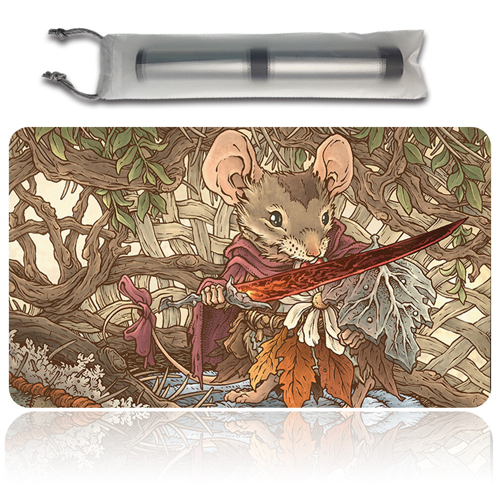 MABEL, HEIR TO CRAGFLAME - Magic The Gathering MTG Playmat TCG CCG MTG Playmat Stitched Edge