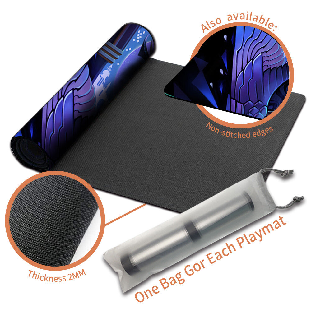 OBSCURA - Board Game MTG Playmat Mouse Pad Playmat of MTG TCG CCG Stitched Edge