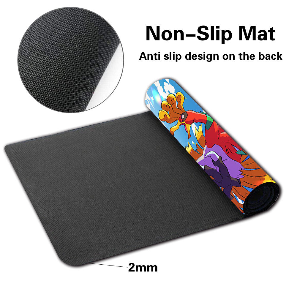 vqzjp5 - Board Game Pokemon Lugia Playmat Stitched Edge Games Mousepad Play Mat of TCG