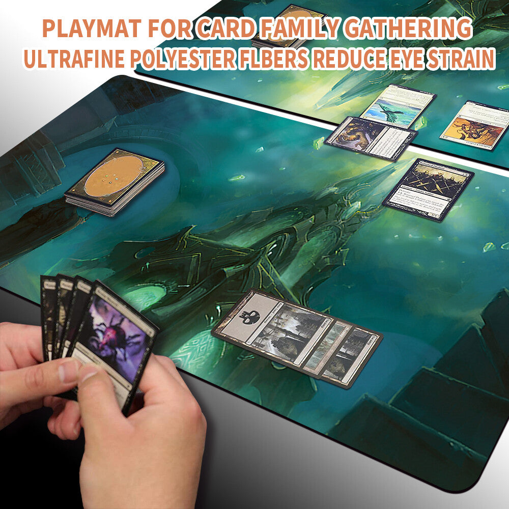 MANA VAULT- Board Game MTG Playmat Mousepad Playmat of TCG CCG Stitched Edge