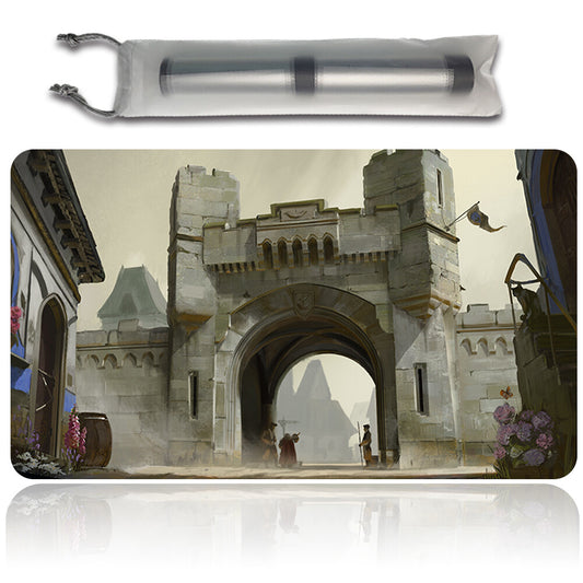 BALDUR'S GATE - Board Game MTG Playmat Magic The Gathering Playmat Stitched Edge