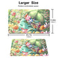 572359 - Board Game Pokemon Bulbasaur Playmat Stitched Edge Games Mousepad Play Mat of TCG