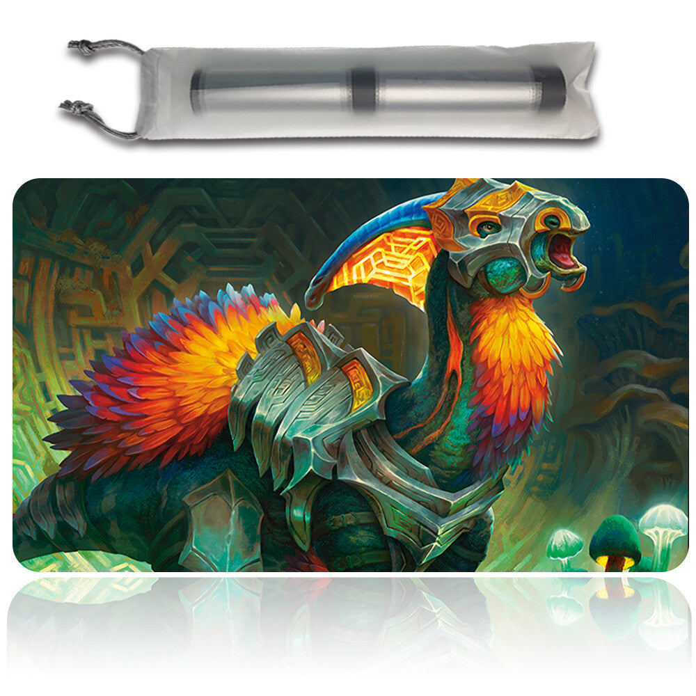 CAVERN STOMPER - Magic The Gathering MTG Playmat TCG CCG MTG Playmat Stitched Edge