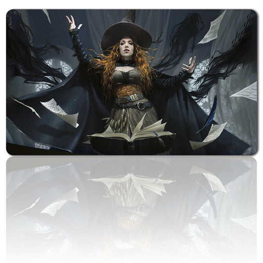 TASHA, THE WITCH QUEEN-Board Game MTG Playmat Games Mousepad Play Mat of TCG CCG Stitched Edge