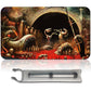 DAMNATION - Board Game MTG Playmat Magic The Gathering Playmat Size 60X35CM Stitched Edge