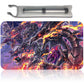 Yugioh Playmat Stitched Edge With Card Zones Yugioh Mouse pad Playmat Stitched Edge of Yugioh TCG
