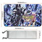 Yugioh Playmat Stitched Edge With Card Zones Yugioh Mouse pad Playmat Stitched Edge of Yugioh TCG
