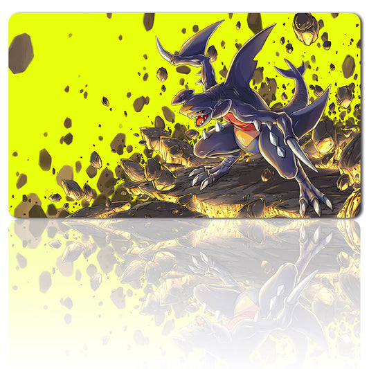 470521 - Board Game Pokemon Garchomp Playmat Stitched Edge Games Mousepad Play Mat of TCG