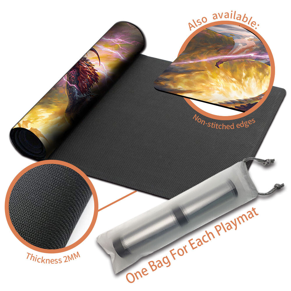 STORMSCALE SCION - Magic The Gathering MTG Playmat TCG CCG MTG Playmat Stitched Edge