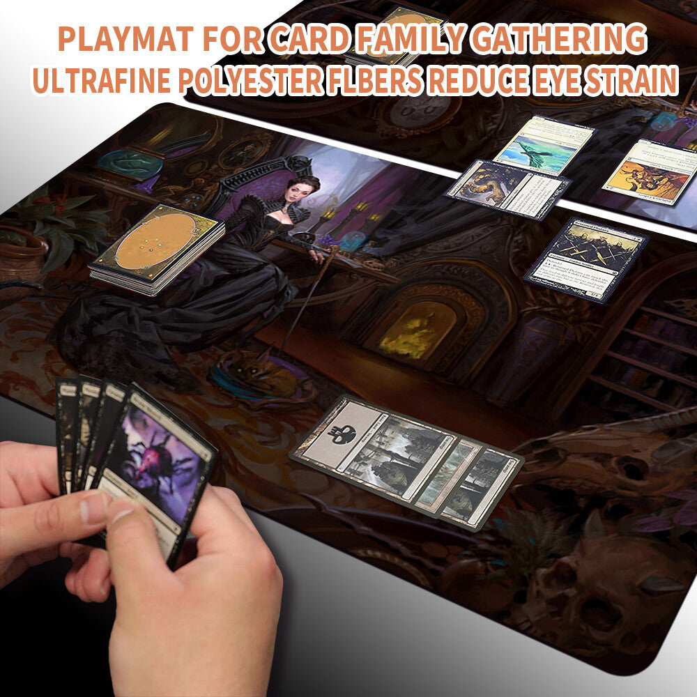 Professor Onyx - Magic The Gathering MTG Playmat TCG CCG MTG Playmat Stitched Edge
