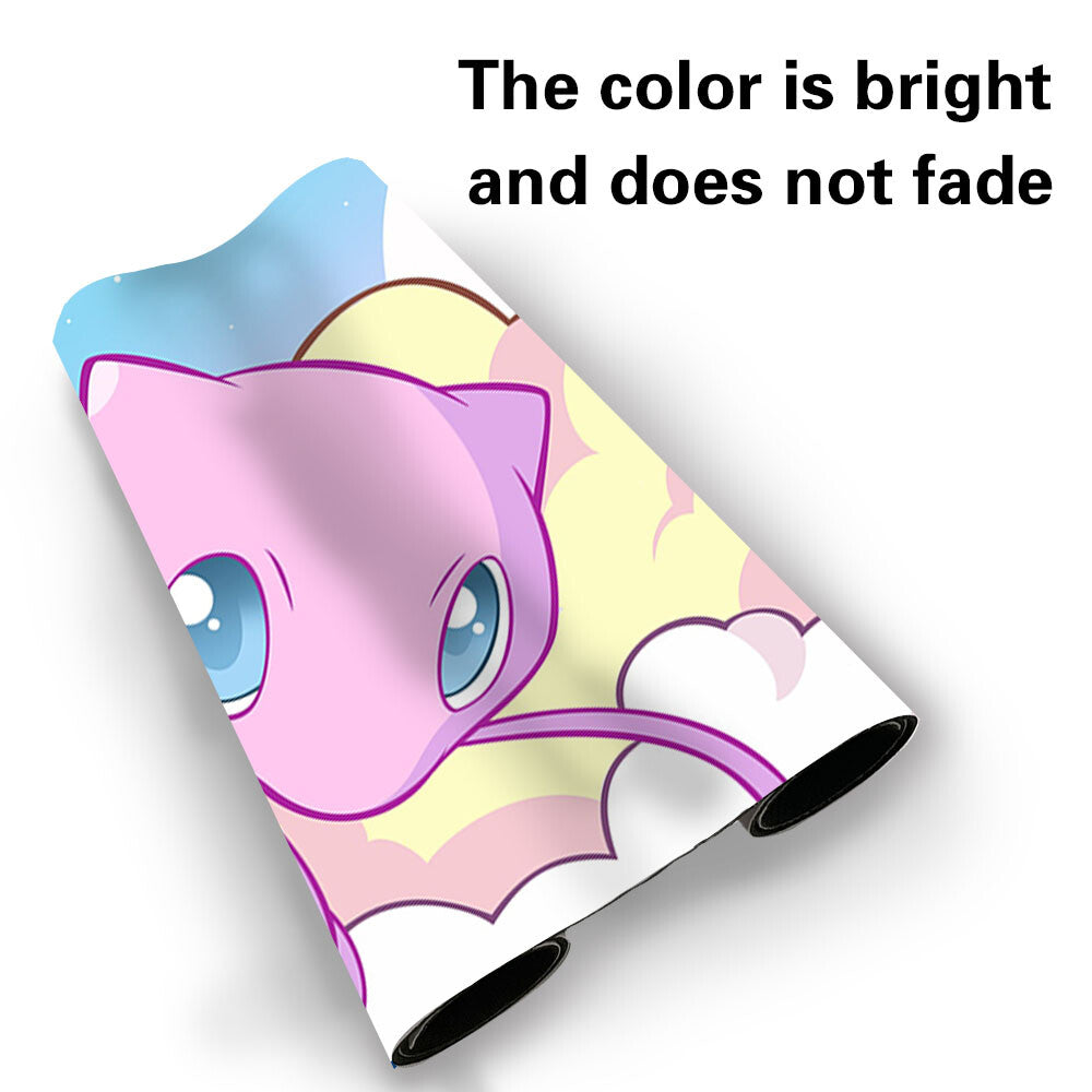 Pocket Monster57 - Board Game Pokemon Mew Playmat Stitched Edge Games Mousepad Play Mat of TCG