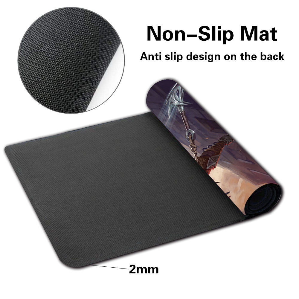 AKIRI, FEARLESS VOYAGER - Board Game MTG Playmat Games Mousepad Play Mat of TCG Stitched Edge