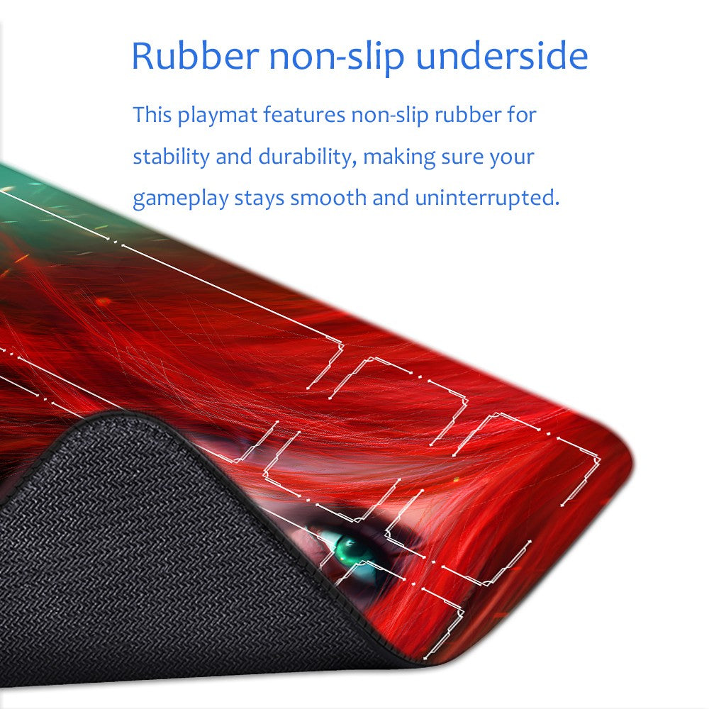 Katarina - League Of Legends Riftbound Playmat 24x14 in + Free Storage Bag