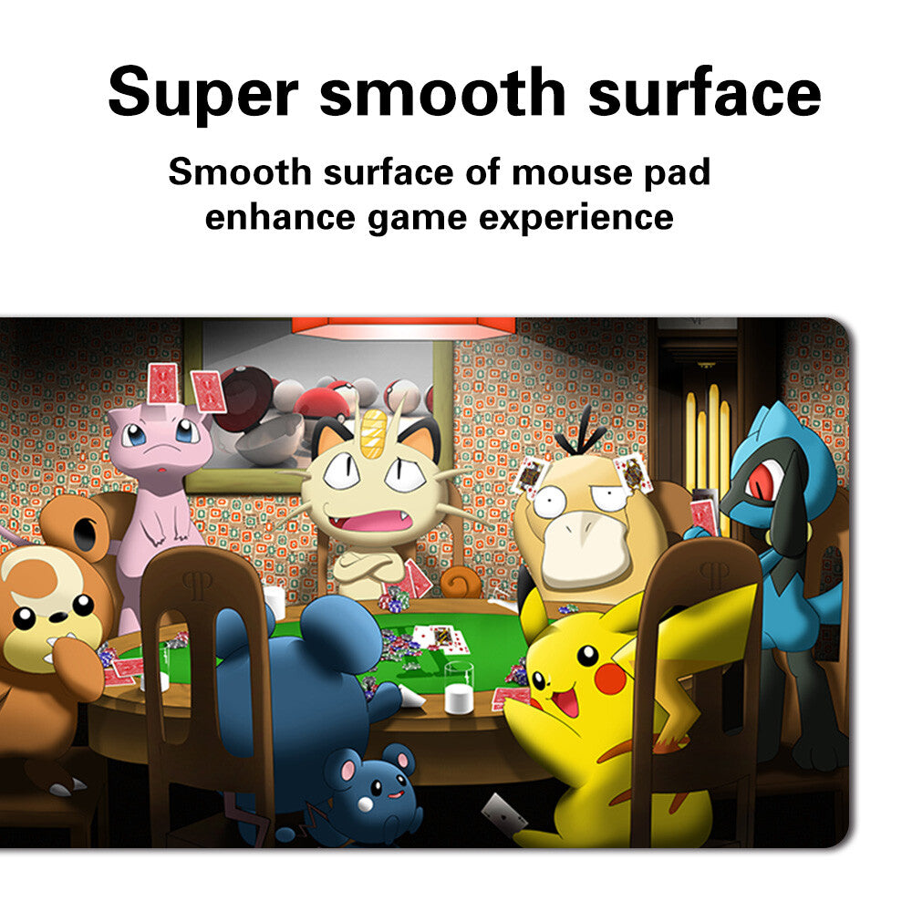 603479 - Board Game Pokemon Playmat Stitched Edge Games Mousepad Play Mat of TCG