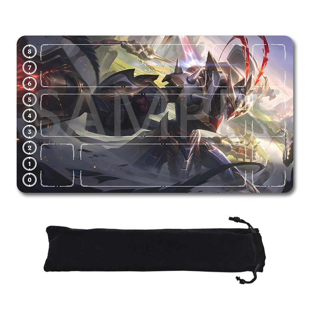 Darius - League Of Legends Riftbound Playmat 24x14 in + Free Storage Bag