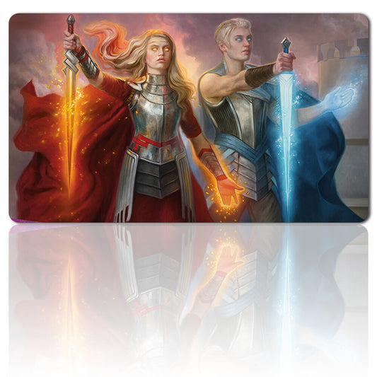 THE ROYAL SCIONS - Board Game MTG Playmat Games Mousepad Play Mat of TCG Stitched Edge