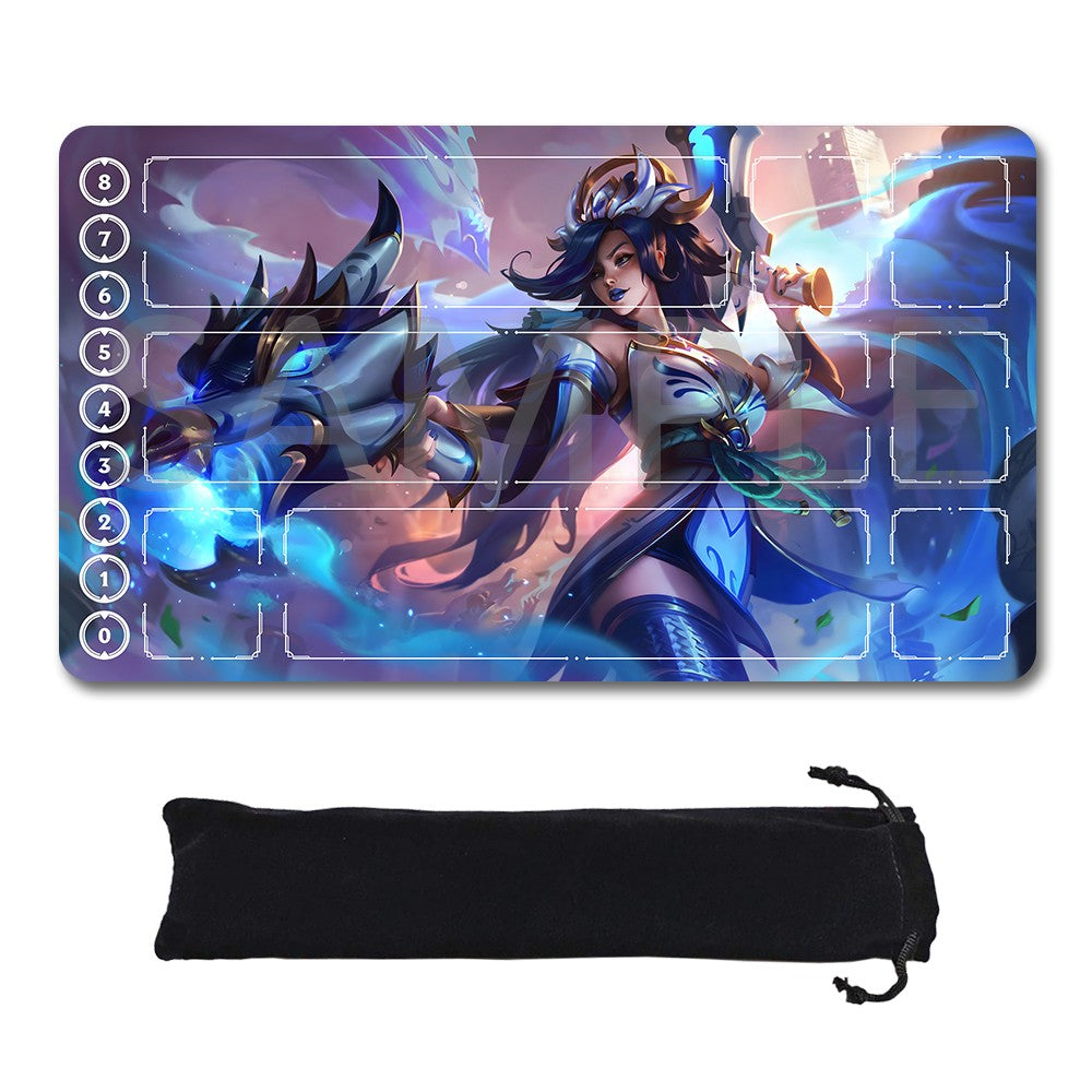 Miss Fortune - League Of Legends Riftbound Playmat 24x14 in + Free Storage Bag