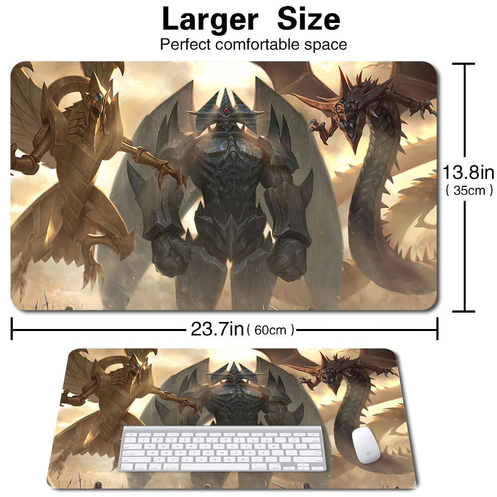Board Game Yu-Gi-Oh! Playmat Stitched Edge Games Mouse Pad Play Mat of TCG CCG - 1163358