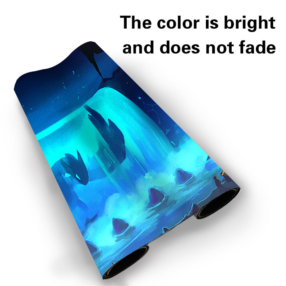 204724 - Board Game Pokemon Lugia Playmat Stitched Edge Games Mousepad Play Mat of TCG