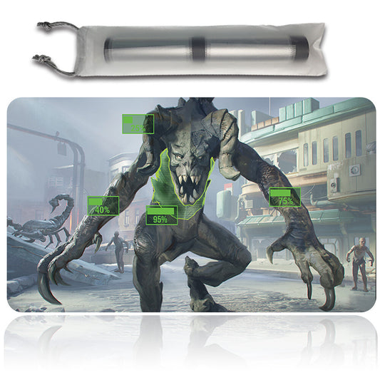 V.A.T.S - Magic The Gathering MTG Playmat TCG CCG MTG Playmat Stitched Edge