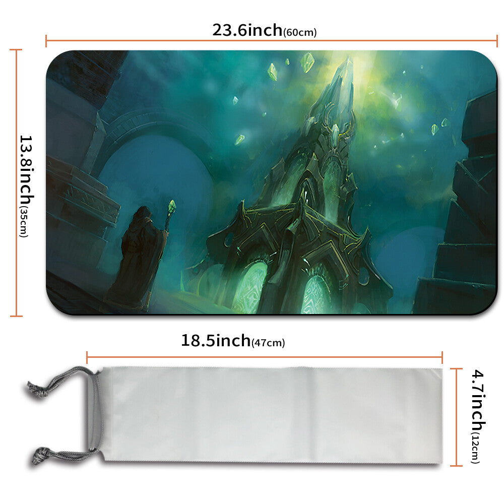 MANA VAULT- Board Game MTG Playmat Mousepad Playmat of TCG CCG Stitched Edge