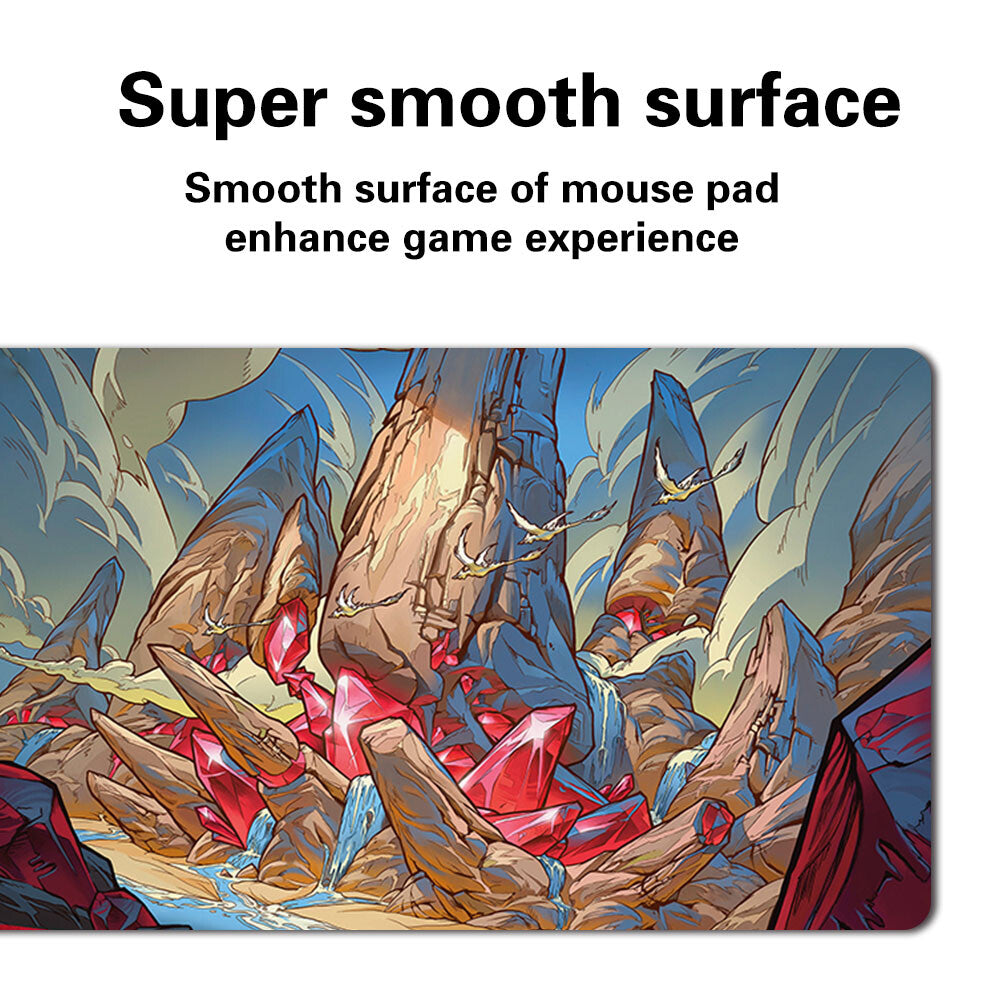 RAUGRIN TRIOME - Board Game MTG Playmat Games Mousepad Play Mat of TCG Stitched Edge