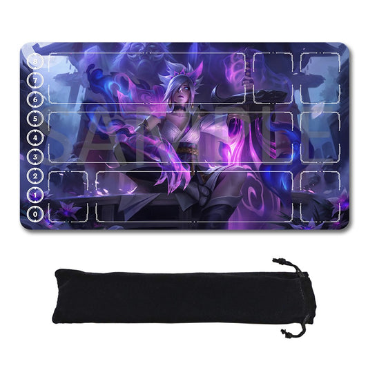 Riven - League Of Legends Riftbound Playmat 24x14 in + Free Storage Bag