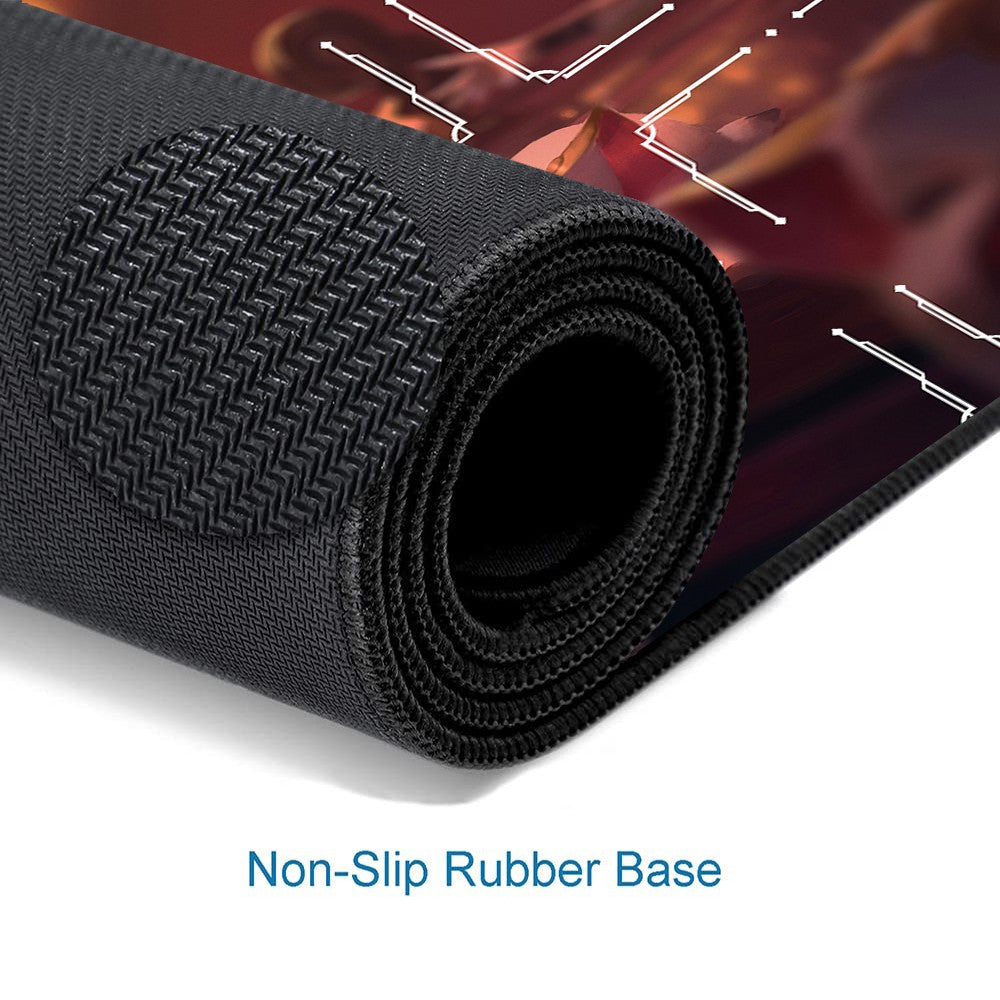 Ashe - League Of Legends Riftbound Playmat 24x14 in + Free Storage Bag