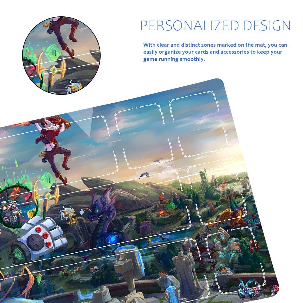 League Of Legends Riftbound Playmat 24x14 in + Free Storage Bag - 588499