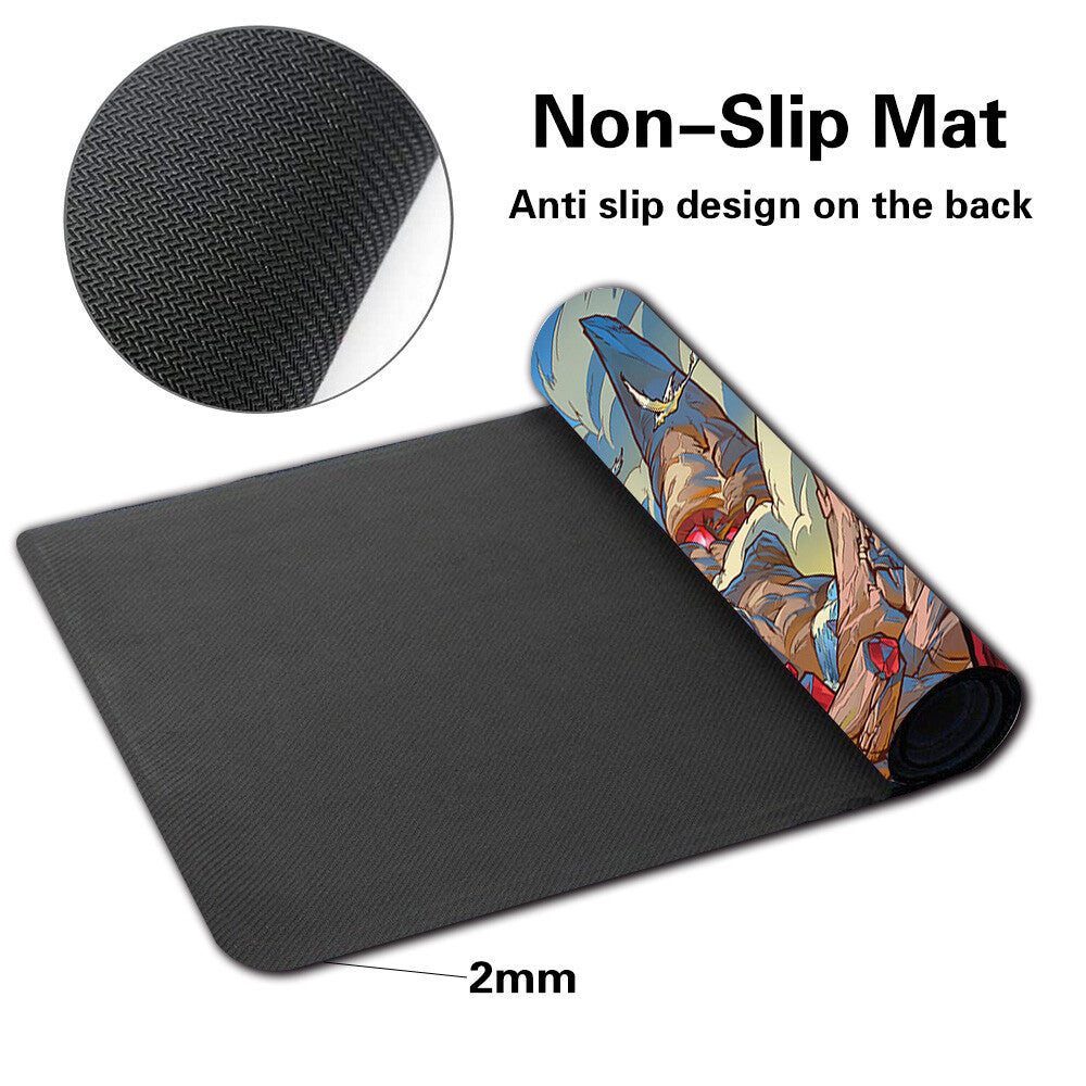 RAUGRIN TRIOME - Board Game MTG Playmat Games Mousepad Play Mat of TCG Stitched Edge