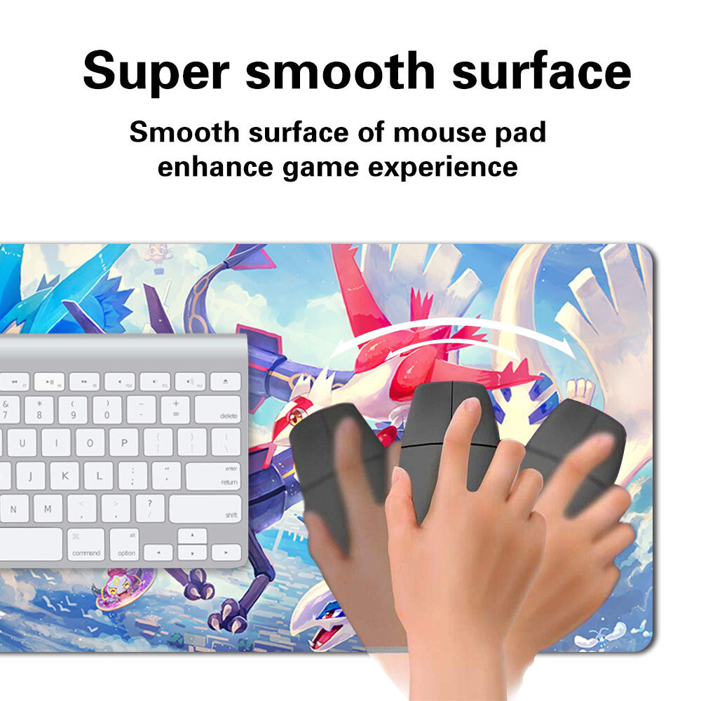 846999 - Board Game Pokemon Rayquaza Playmat Stitched Edge Games Mousepad Play Mat of TCG