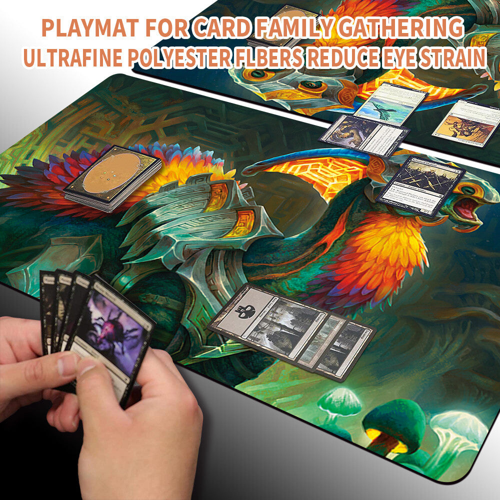 CAVERN STOMPER - Magic The Gathering MTG Playmat TCG CCG MTG Playmat Stitched Edge