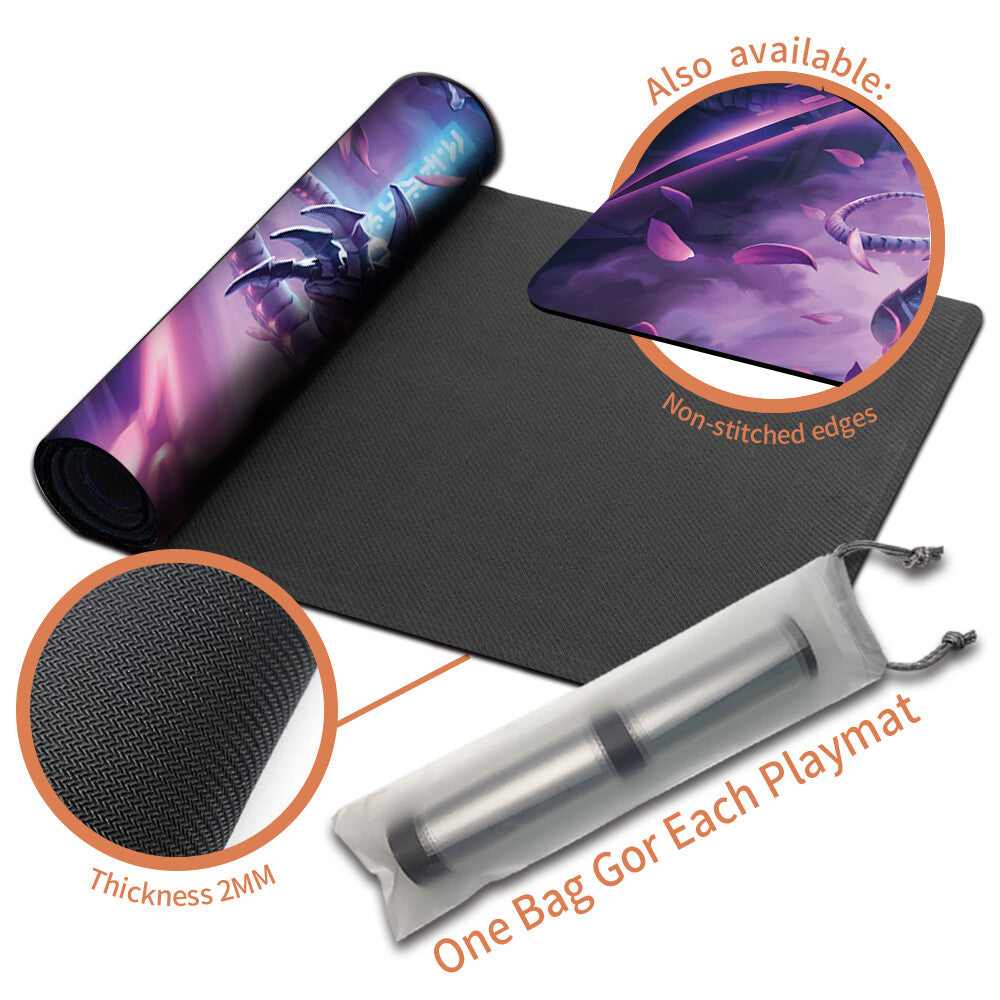 MUKOTAI SOULRIPPER -Board Game MTG Playmat Magic The Gathering Playmat Stitched Edge