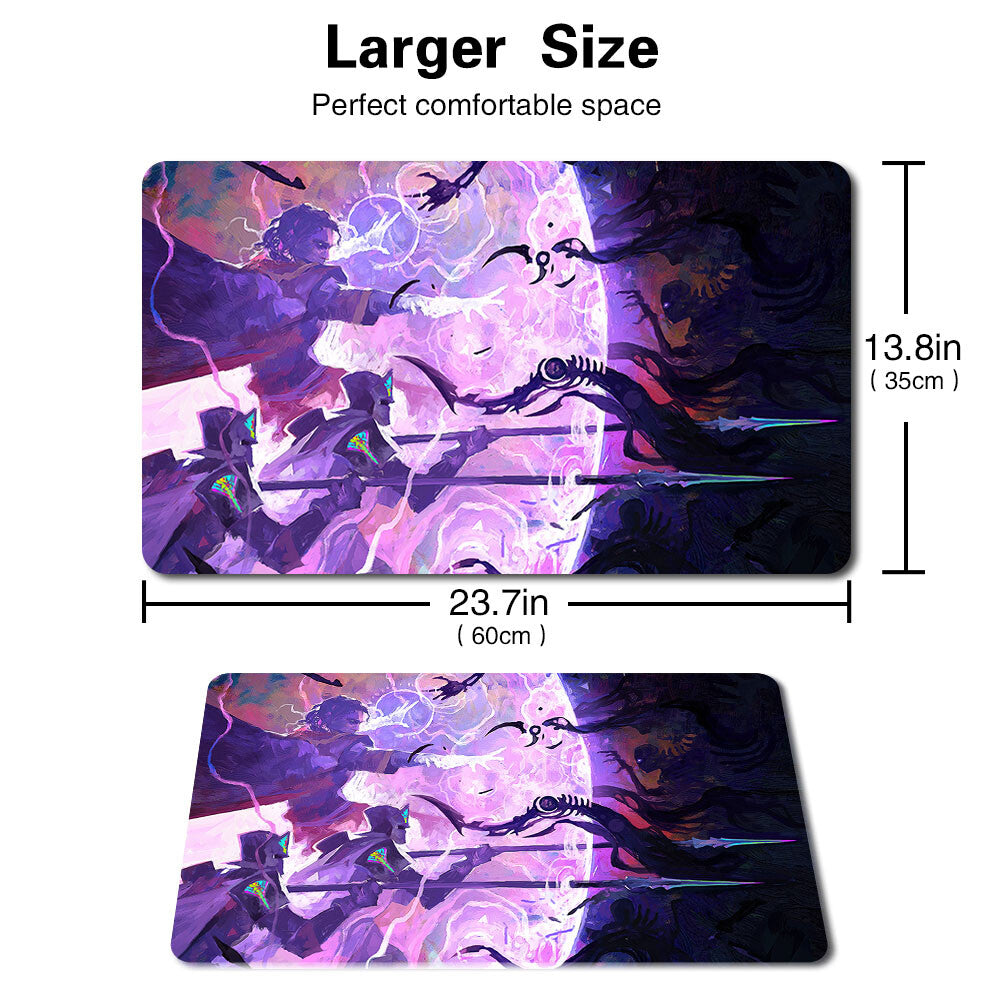 Protect the Negotiators-Board Game MTG Playmat Games Mousepad Playmat of TCG CCG Stitched Edge